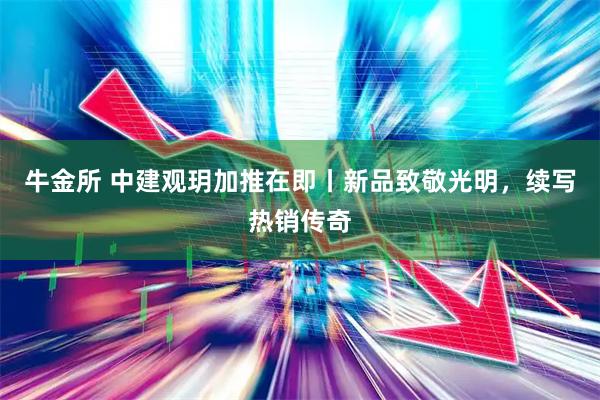 牛金所 中建观玥加推在即丨新品致敬光明,续写热销传奇
