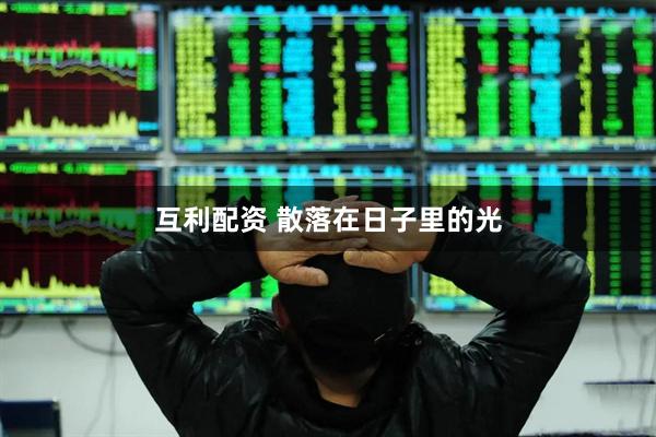 互利配资 散落在日子里的光