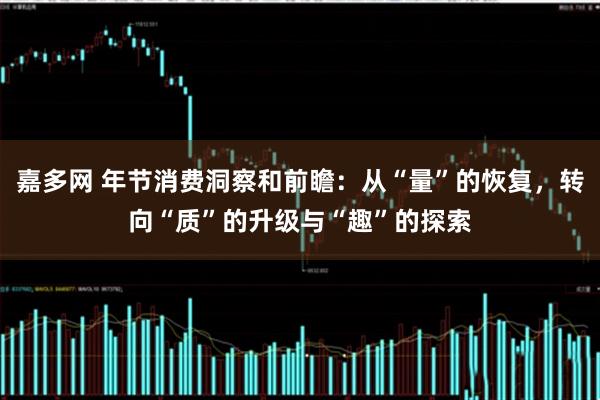 嘉多网 年节消费洞察和前瞻:从“量”的恢复,转向“质”的升级与“趣”的探索