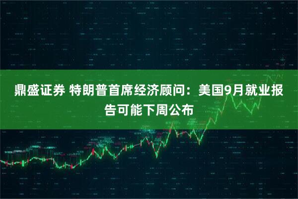 鼎盛证券 特朗普首席经济顾问：美国9月就业报告可能下周公布